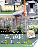 Cover Aneka desain Pagar Batu Alam / Natalisa Adityarini