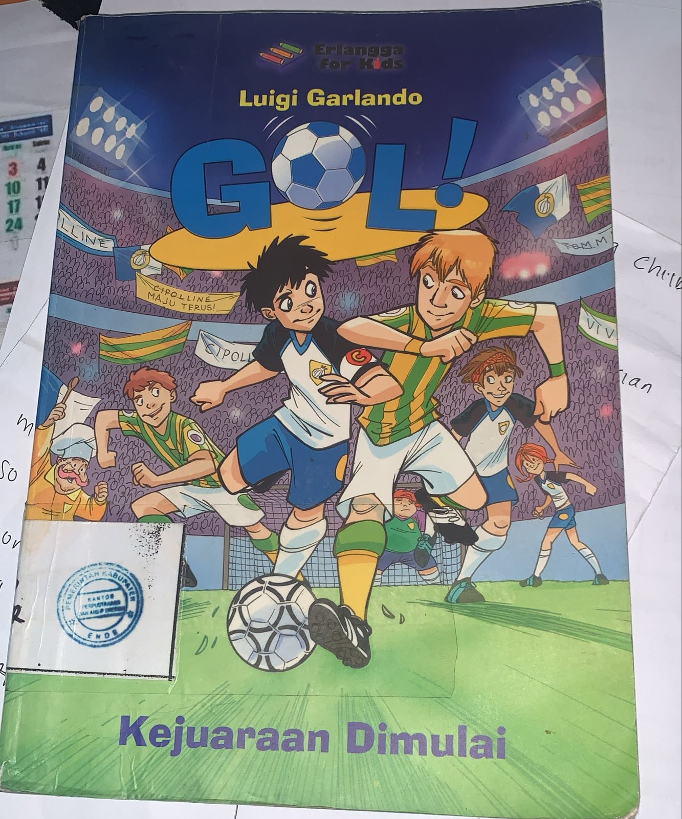 Cover Gol :  Kejuaraan Dimulai / Luigi Garlando