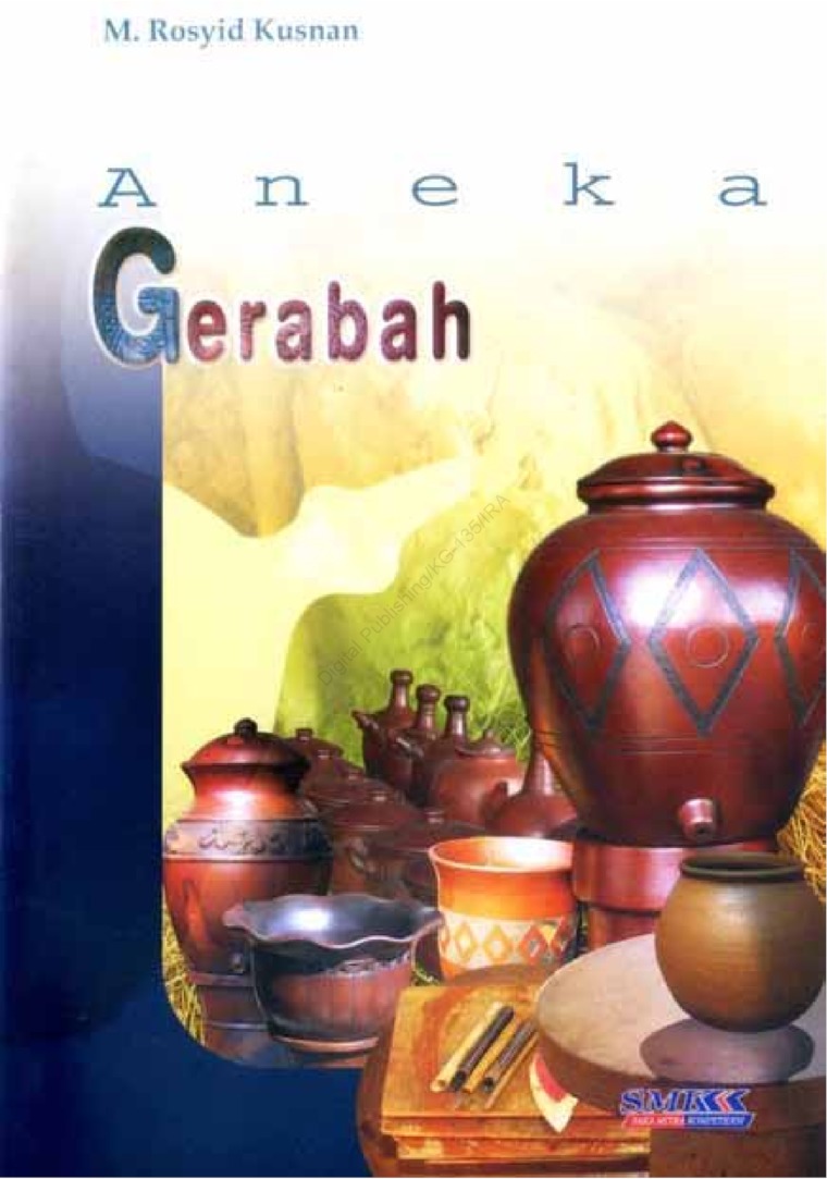 Cover Aneka Gerabah / Kusnan Rosyid