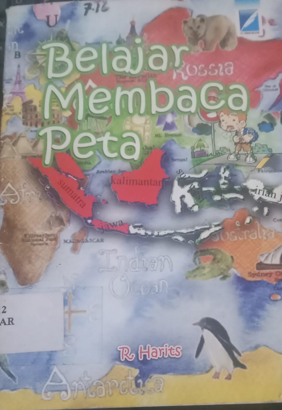 Cover Belajar Membaca Peta :  : R.Harits