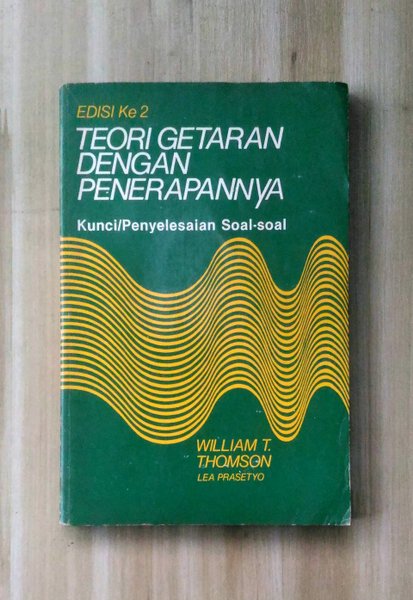 Cover Teori Getaran Dengan Penerapan :  William T. Thomas
