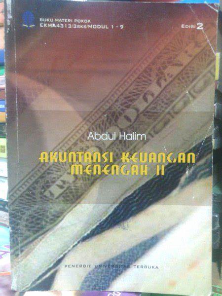 Cover Akuntansi Keuangan Menengah II / Halim, Abdul