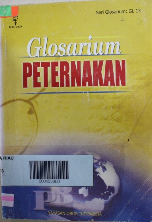 Cover Grosarium Peternakan / Supartini