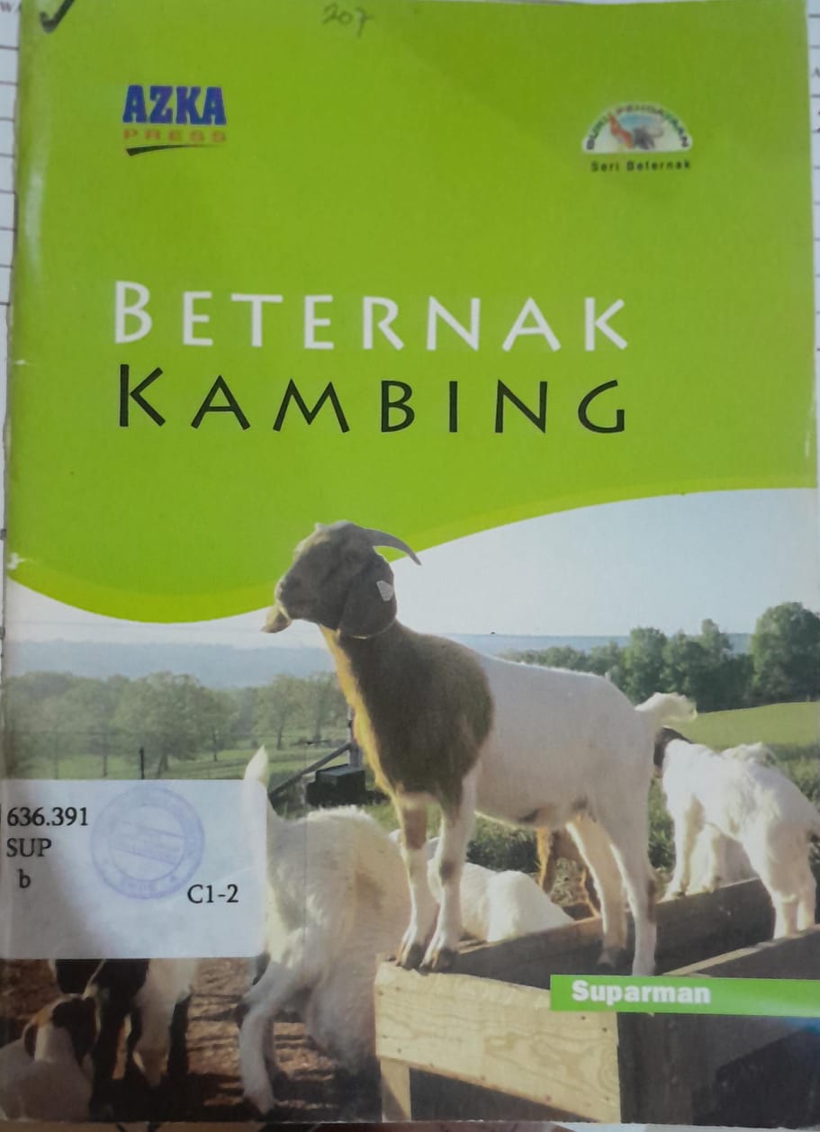 Cover Beternak Kambing / Suparman
