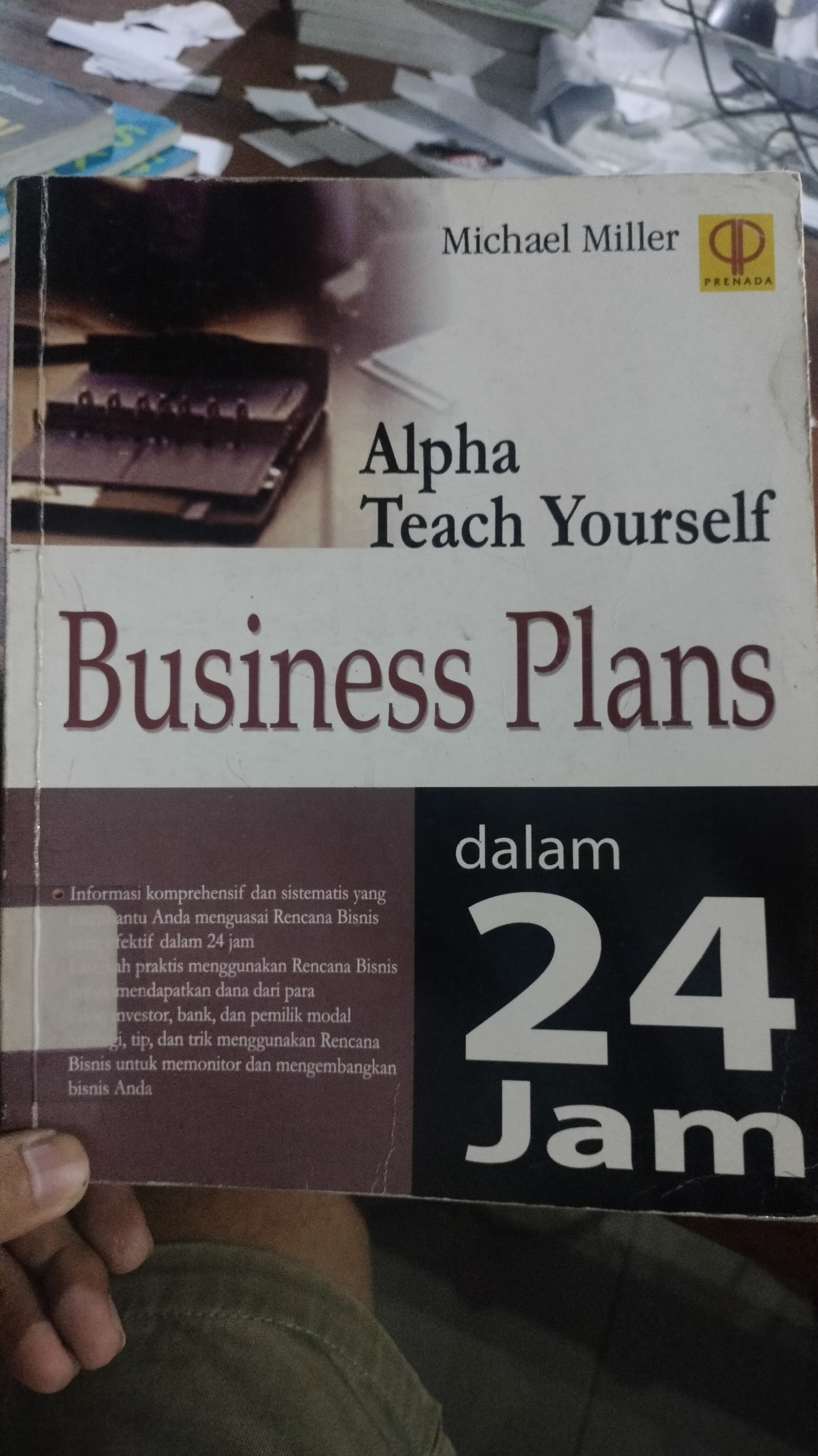 Cover Alpha Teach Yourself :  Busines Plans / Miler, Michael