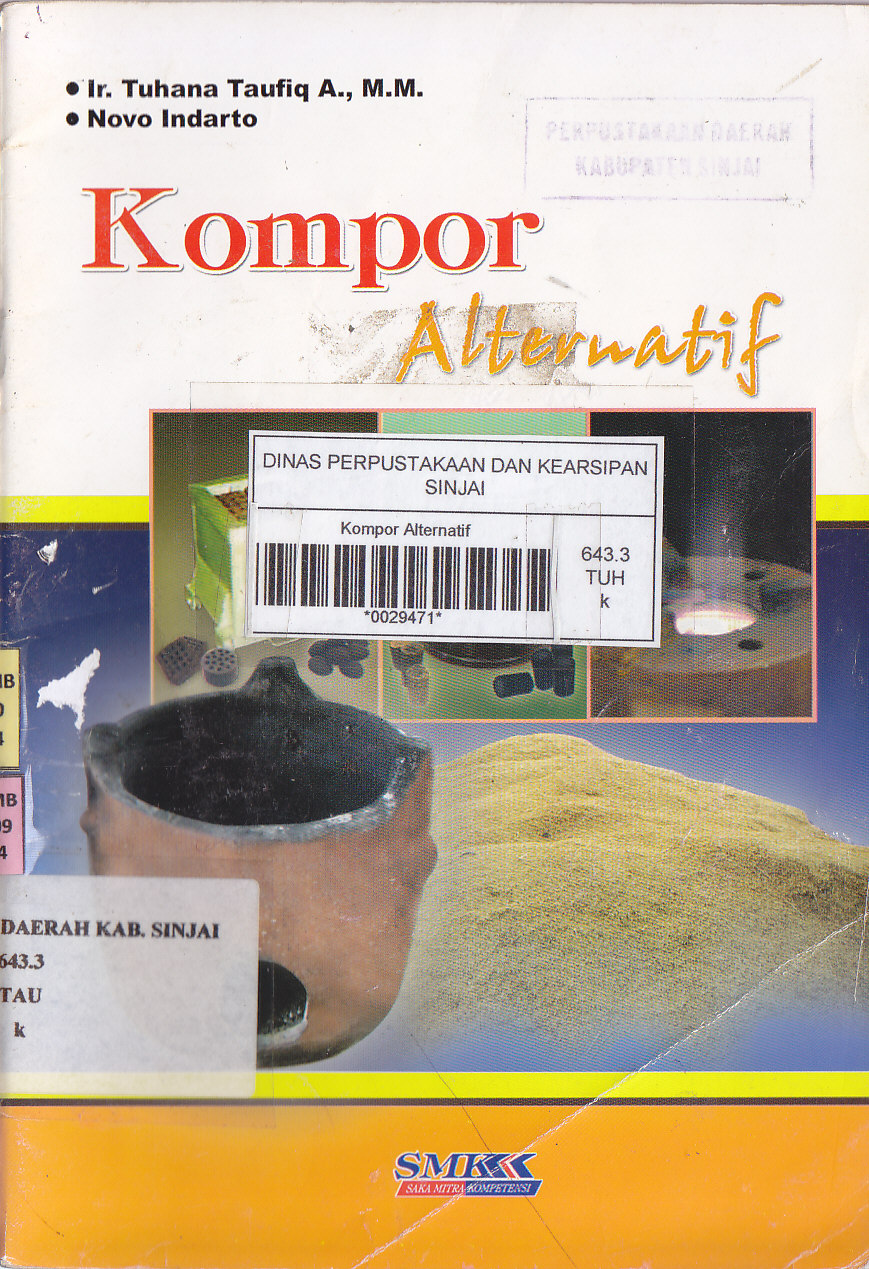 Cover Kompor Alternatif / Taufiq Tuhana