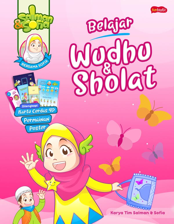 Cover Wudhu & Sholat :  Belajar / Tim Salman & Sofia