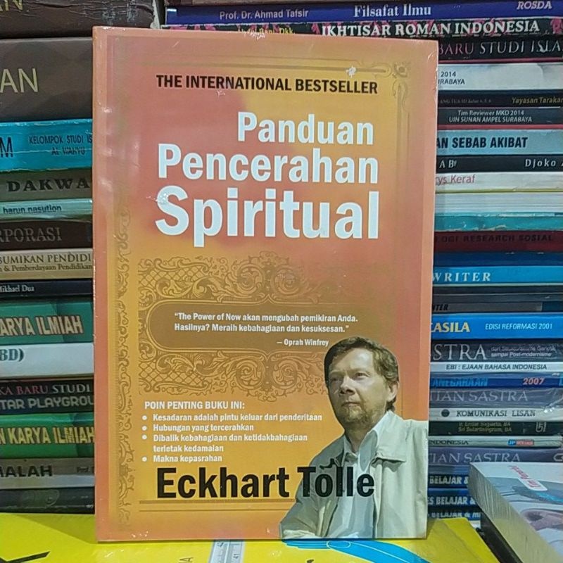Cover Panduan Pencerahan Spritual / Echart Tolle