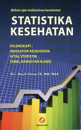 Cover Statistika Kesehatan :  Bahan Ajar Mahasiswa Kesehatan / Moch Imron