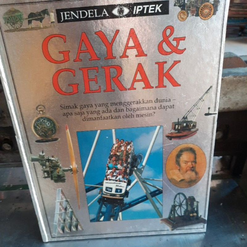 Cover Gaya dan Gerak : Simak gaya yang menggerakkan dunia.. :  Peter Lafferty