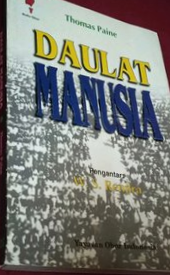 Cover Daulat Manusia / Thomas Paine