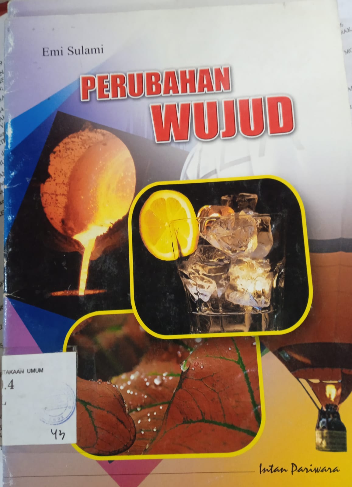Cover Perubahan Wujud :  Sulami, Emi