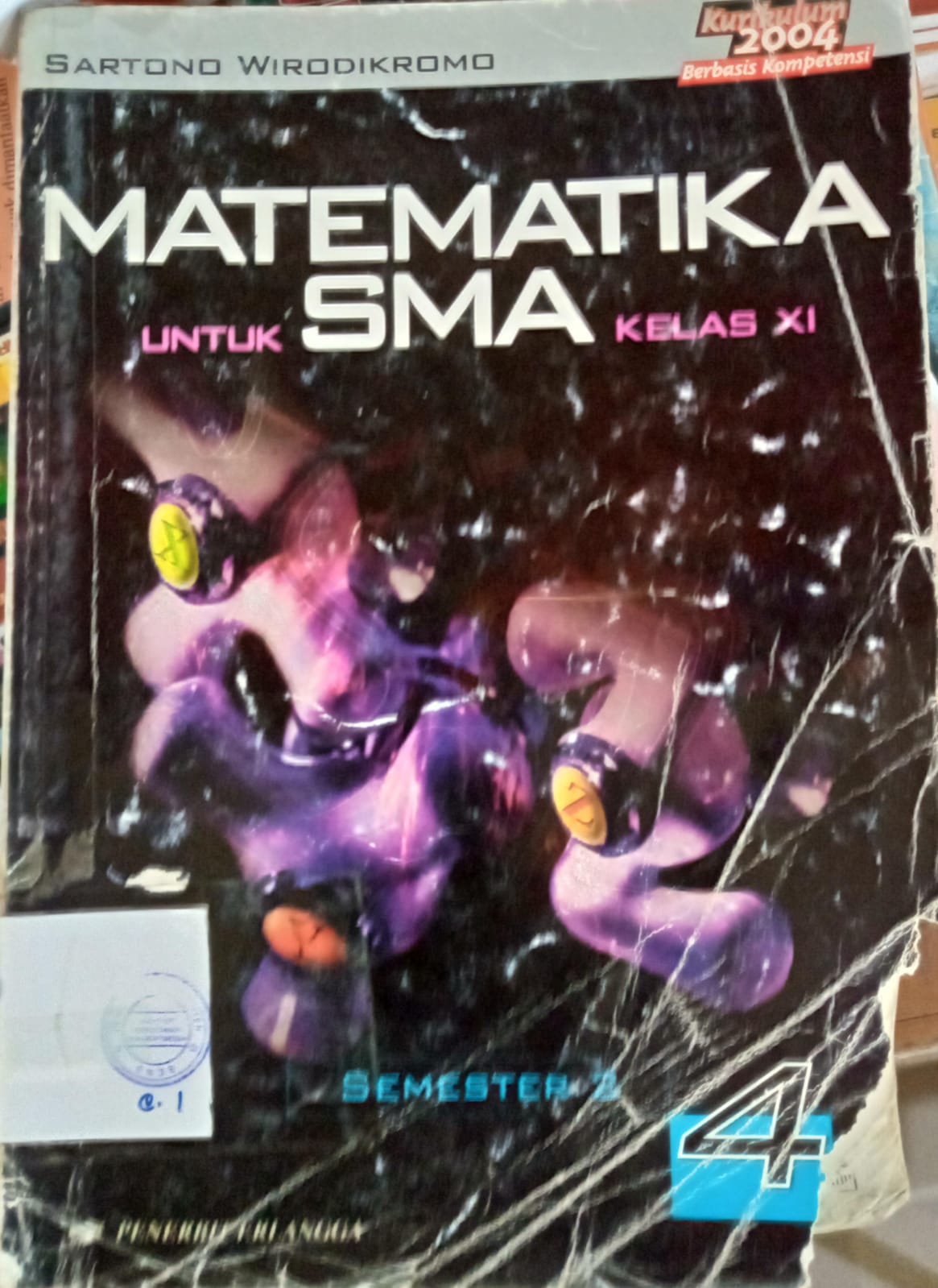 Cover Matematika :  Wirodikromo, Sartono