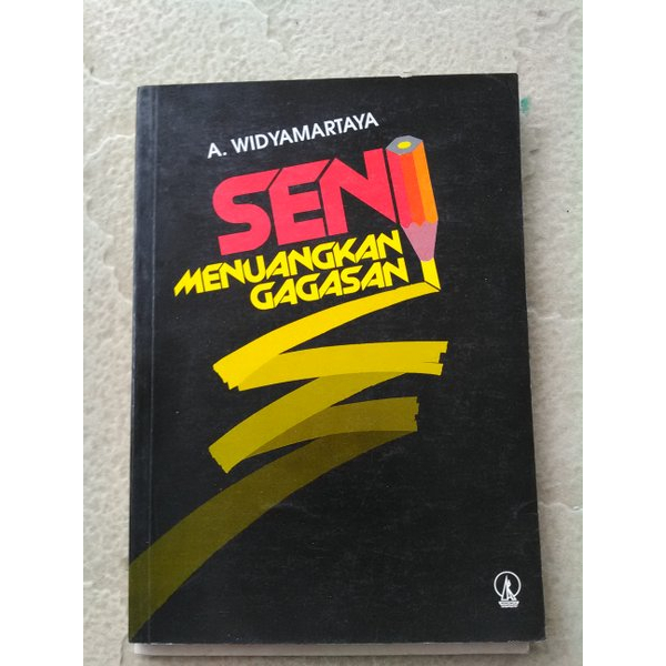 Cover Seni Menuangkan Gagasan / Nurheti Yuliarti