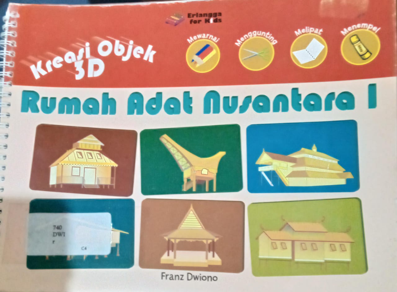 Cover Rumah Adat Nusantara 1 / Dwiono, Frans
