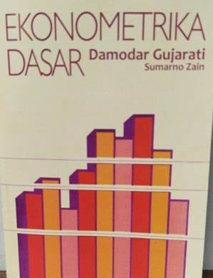 Cover Ekonomitrika Dasar :  Damodar Gujarati, Sumarno Zain