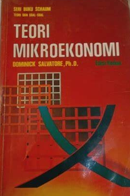 Cover Teori Mikro Ekonomi :  Dominick Salvatore, Ph.D.
