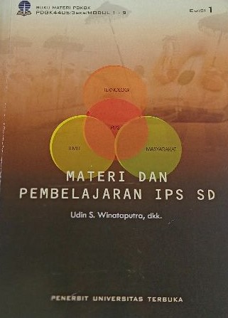 Cover Materi Dan Pembelajaran IPS SD / Udin S. Winataputra, dkk.