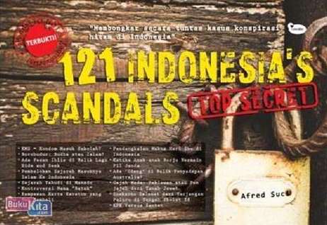 Cover 121 Indonesia's Scandals / Afred Suci