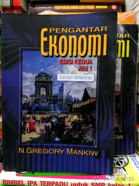 Cover Pengantar Ekonomi Edisi 2 :  N. Gregory Mankiw