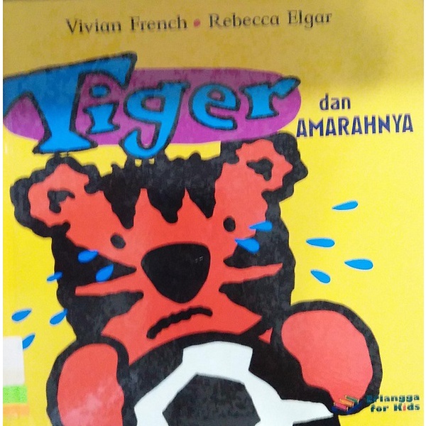 Cover Tiger :  dan Amarahnya / Rebecca Elgar