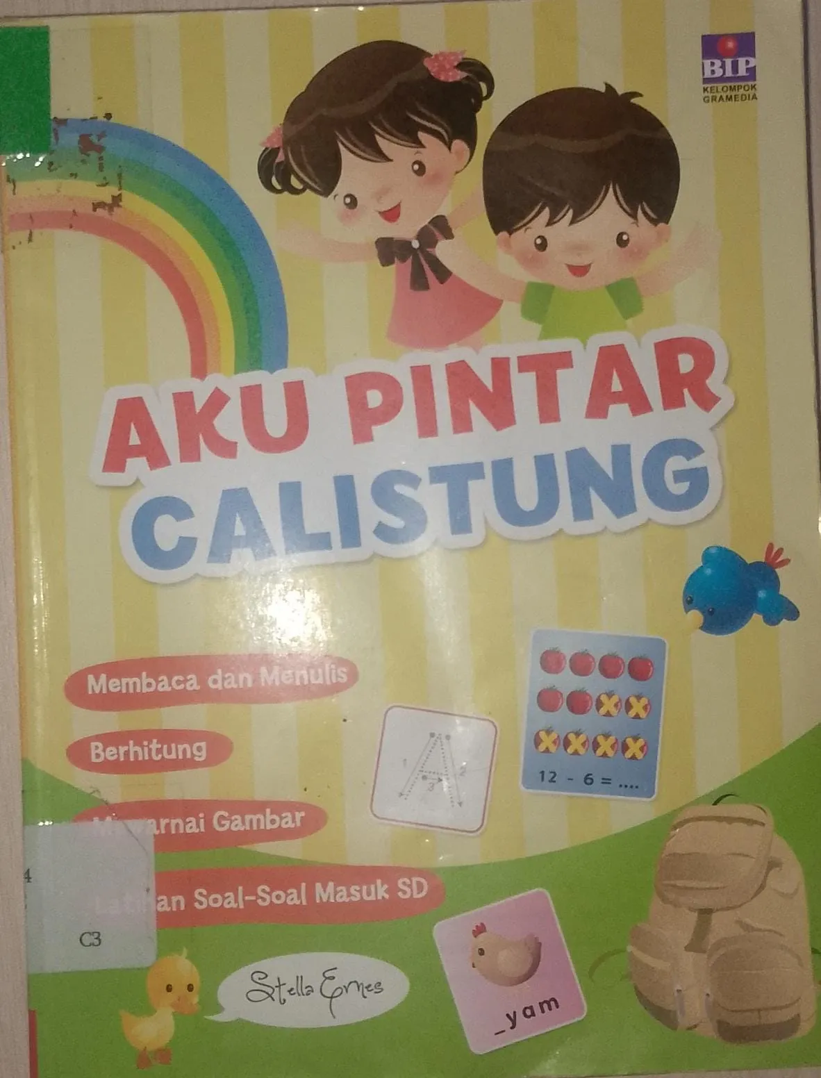 Cover Buku Pintar Calistung / Stela Ernes