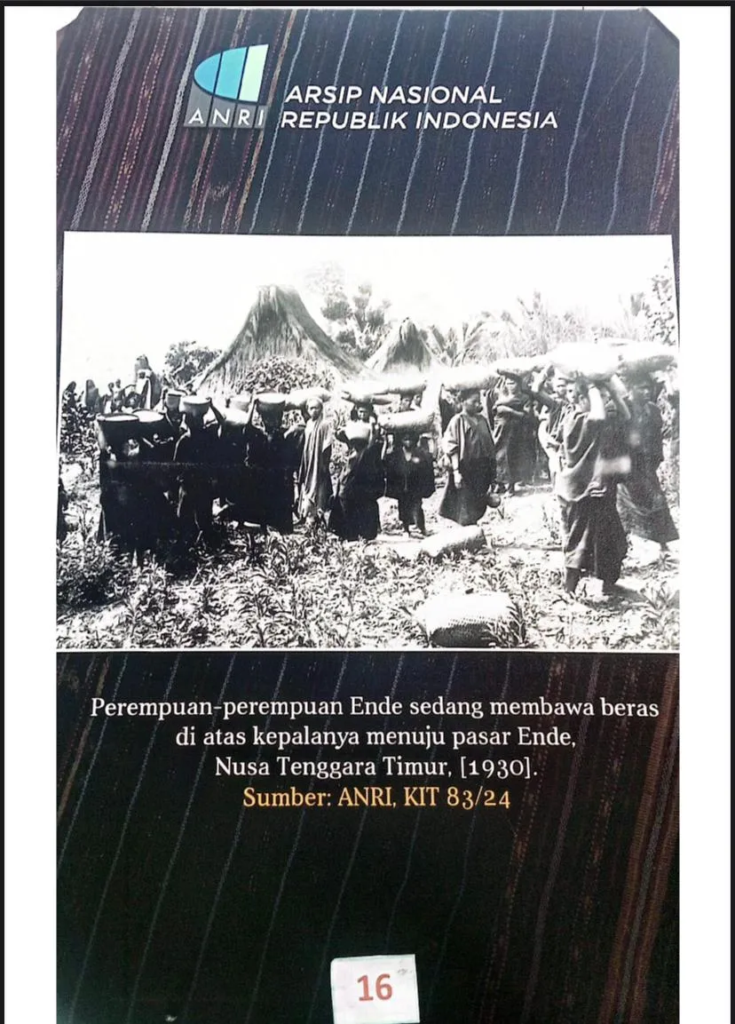 Cover CITRA KABUPATEN ENDE DALAM ARSIP "PEREEMPUAN-PEREMPUAN ENDE SEDANG MEMBAWA BERAS DIATAS KEPALANYA MENUJU PASAR ENDE, NUSA TENGGARA TIMUR,(1930)"