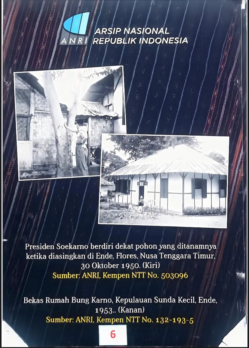 Cover CITRA KABUPATEN ENDE  DALAM ARSIP "BEKAS RUMAH BUNGKARNO, KEPULAUAN SUNDA KECIL, ENDE 1953"