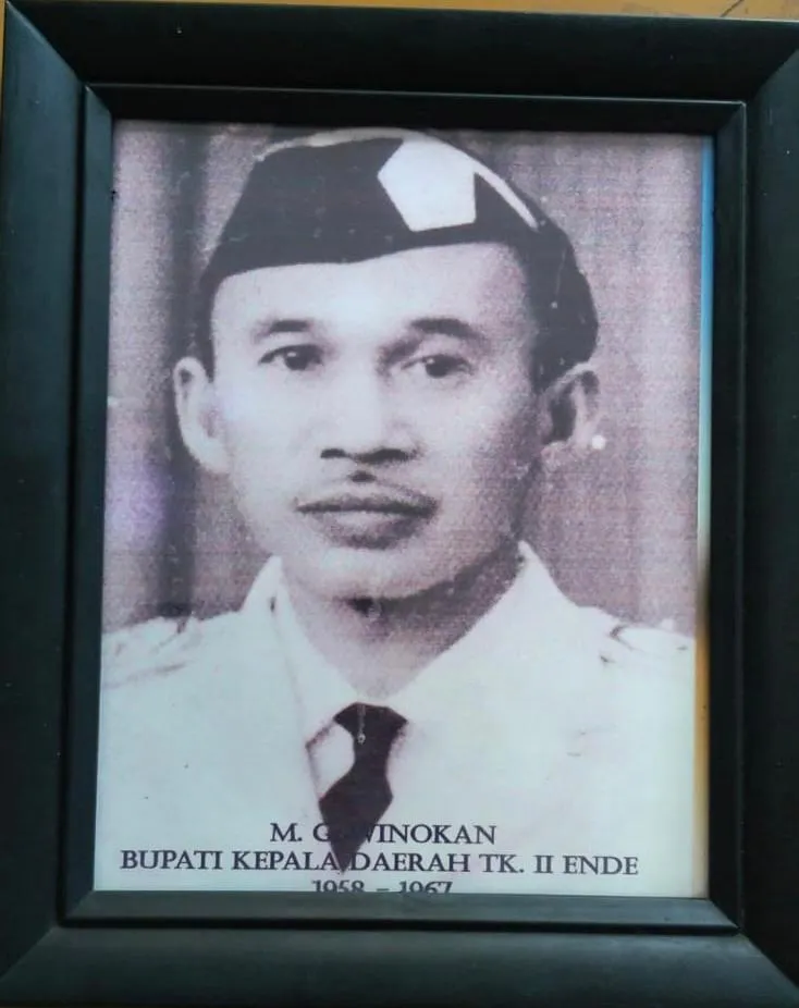 Cover BUPATI ENDE KE-1 MAURITZ GERADUS WINOKAN (1958-1967)
