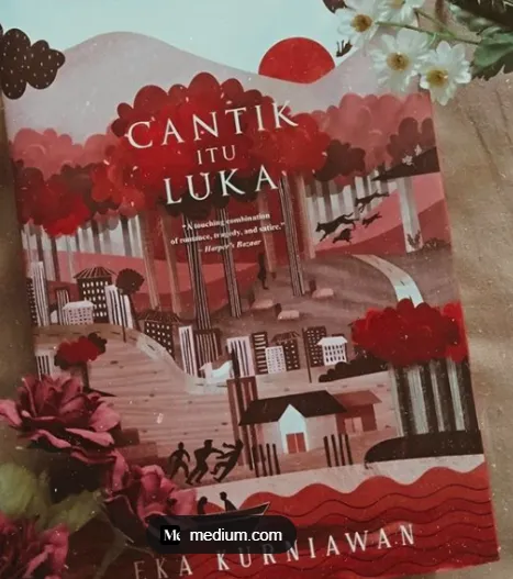 Cover Novel Cantik Itu Luka / Karniawan Eka