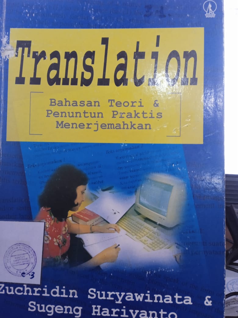 Cover Translation / Suryawinata Zuchridin