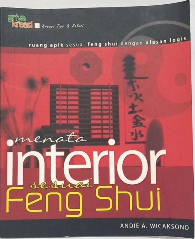 Cover Menata Interior Sesuai Feng Shui / Wicaksono,Andie