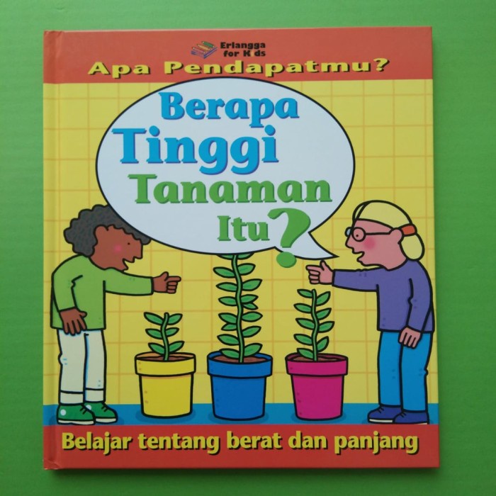 Cover Berapa Tinggi Tanaman Itu? :  Apa Pendapatmu? / Jim Pipe
