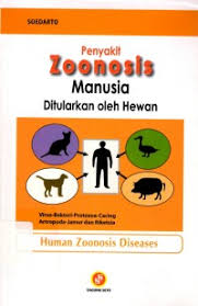 Cover Penyakit Zoonosis Manusia Ditularkan Oleh Hewan = Human Zoonosis Diseases / Soedarto