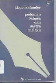 Cover Pedoman Bahasa Dan Sastra Melayu / Hollander De