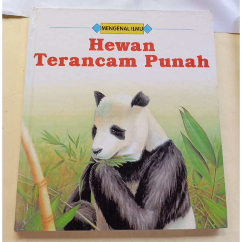 Cover Hewan Terancam Punah :  Mengenal Ilmu / Janine Amos