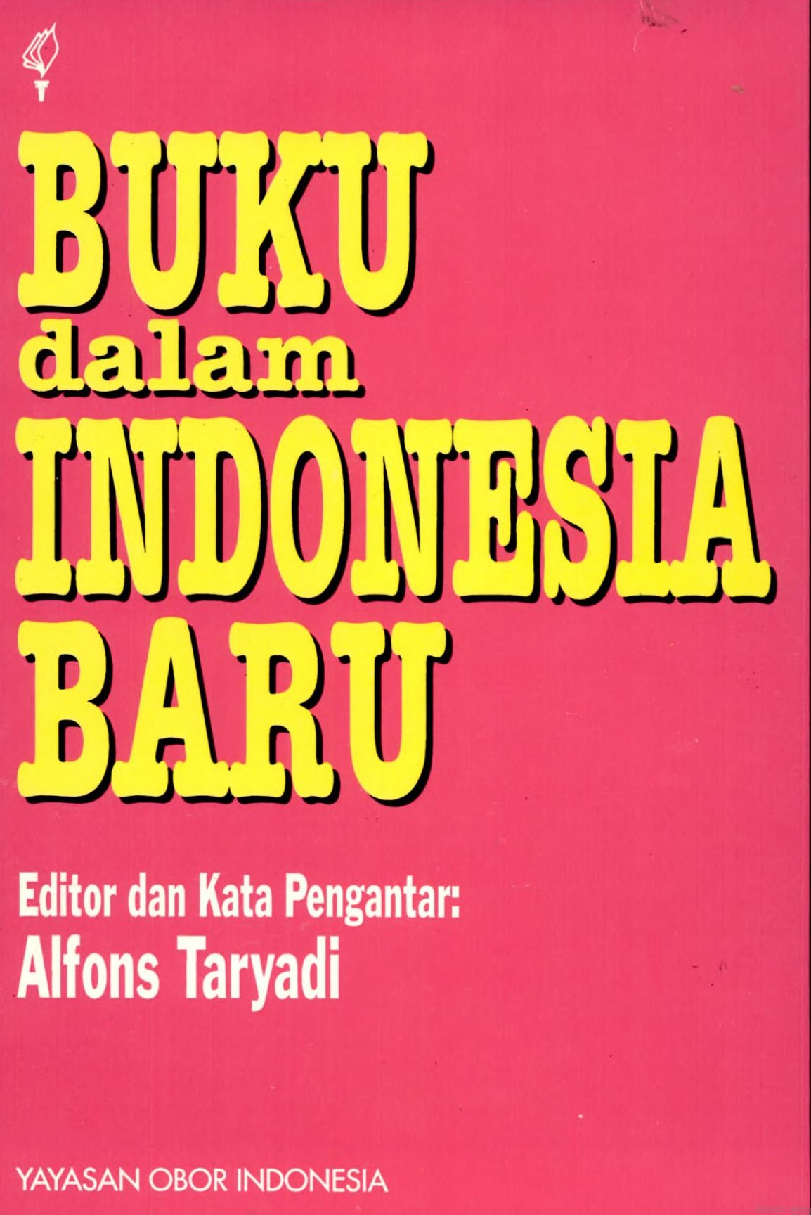 Cover Buku Dalam Indonesia Baru / Alfons Pariadi