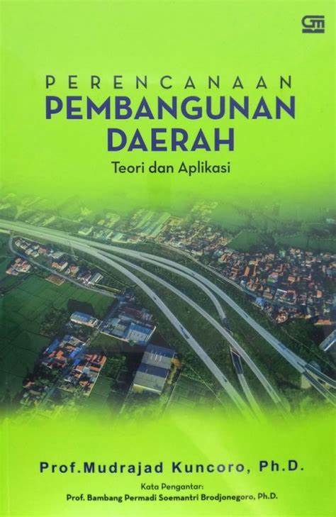 Cover Perencanaan Pembangunan Daerah / Mudrajad Kuncoro