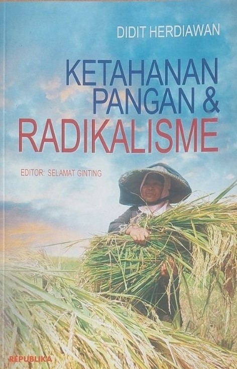 Cover Ketahan Pangan & Radikalisme / Didit Herdiawan