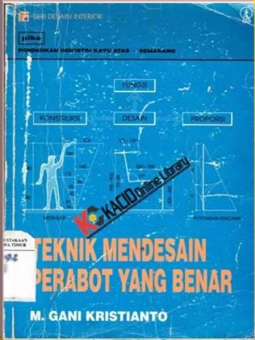 Cover Teknik Mendesain Parabot Yang Benar / Kristianto,Gani