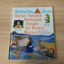 Cover Gurun Sahara Berhawa Dingin di Waktu Malan :  Aku Ingin Tahu Mengapat / Jackie Gaff