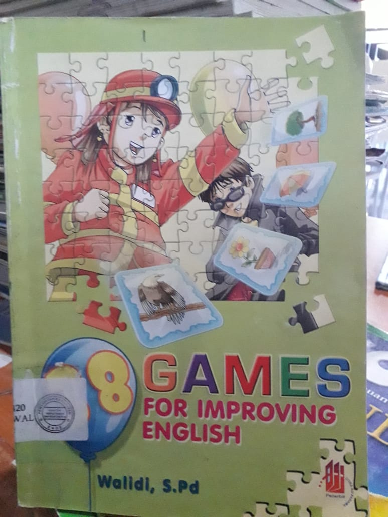 Cover 38 Games :  for Improving English / Walidi