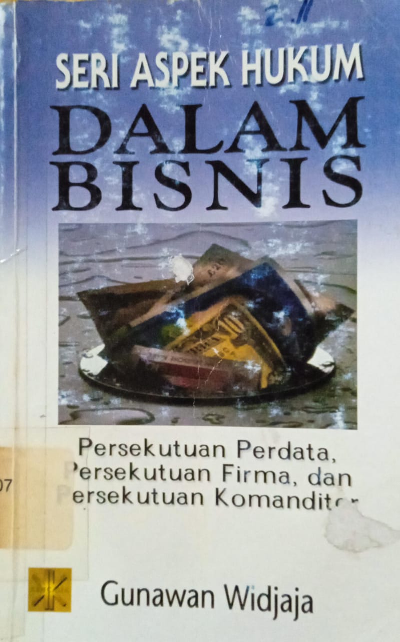 Cover Seri Aspek Hukum Dalam Bisnis / Gunawan Widjaja