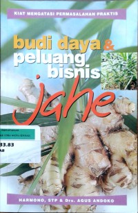 Cover Budi Daya & Peluang Bisnis Jahe
