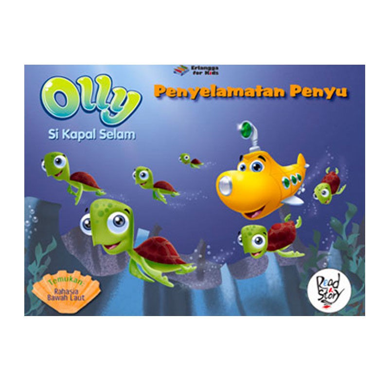 Cover Penyelamatan Penyu :  Olly Si Kapal Selam / Anamaria Piccone