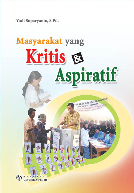 Cover Masyarakat yang Kritis & Aspiratif / Yudi Suparyanto