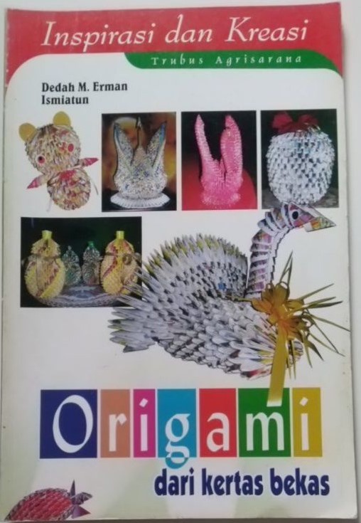 Cover Origami Dari Kertas Bekas / Erman,Dedah