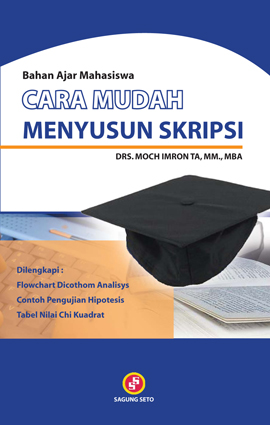 Cover Bahan Ajar Mahasiswa :  Cara Menyusun Skripsi / Moch Imron Ta