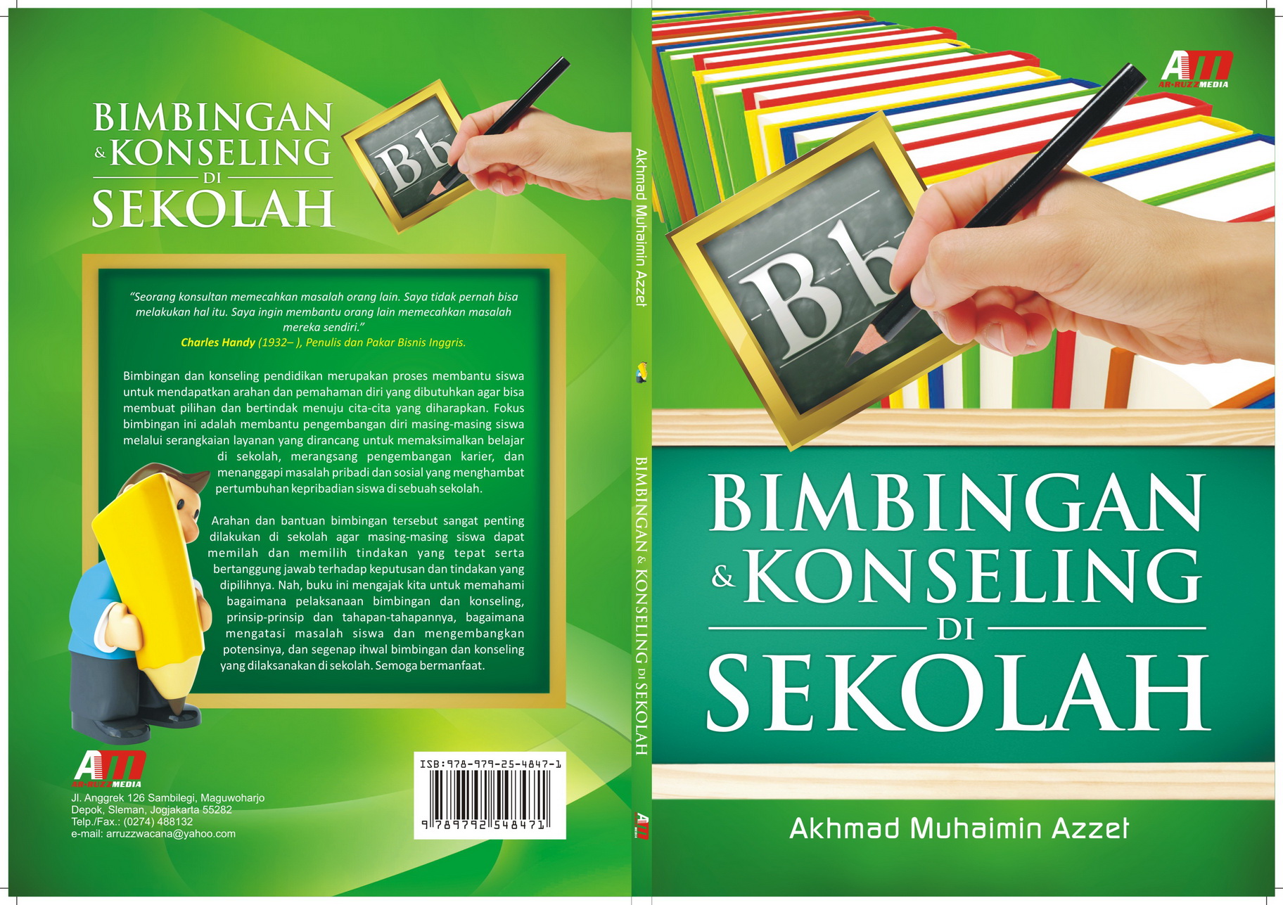 Cover Bimbingan Dan Konseling Di Sekolah :  Azzet Akhmad Muhaimin