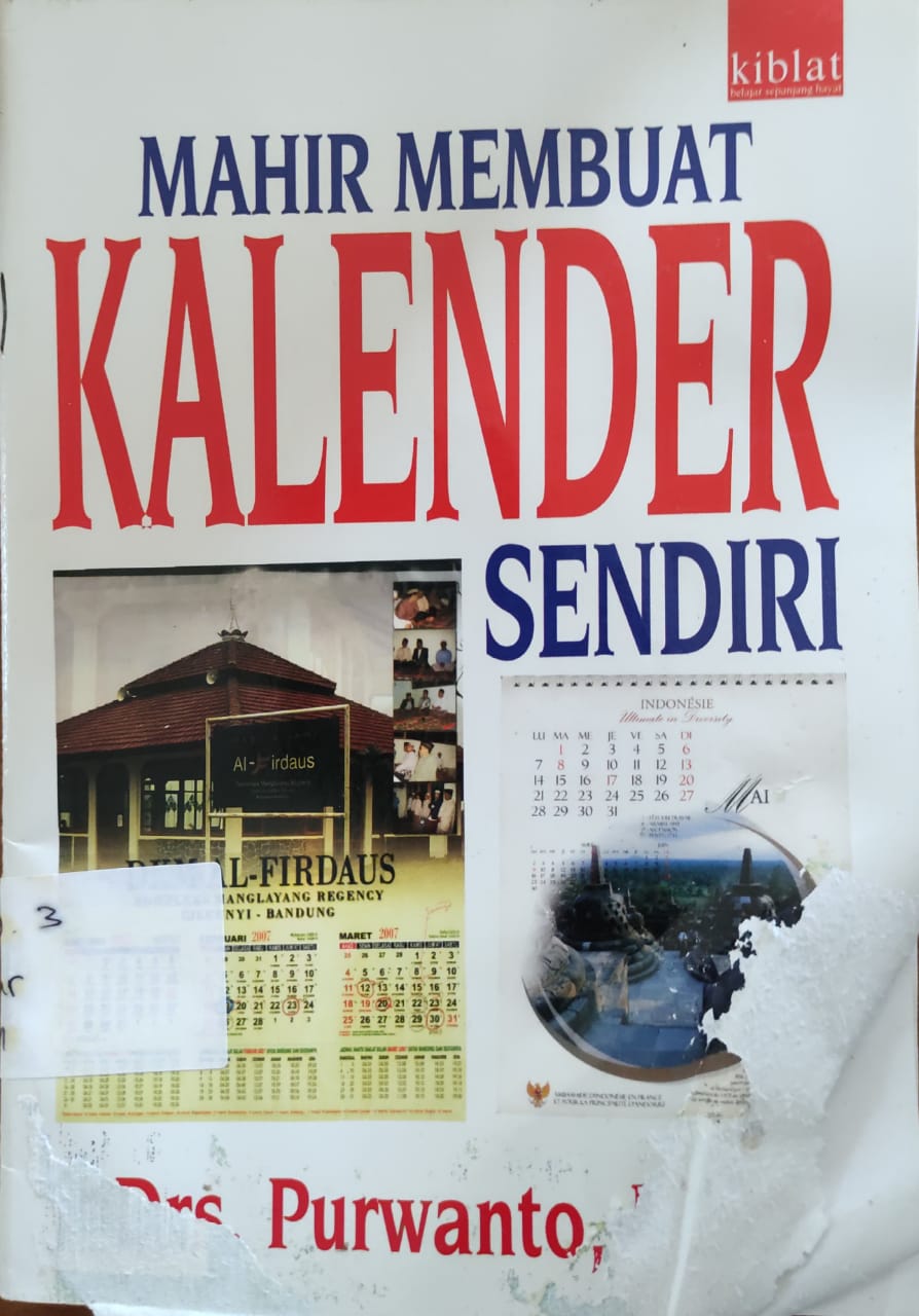 Cover Mahir Membuat Kalender Sendiri / Purwanto